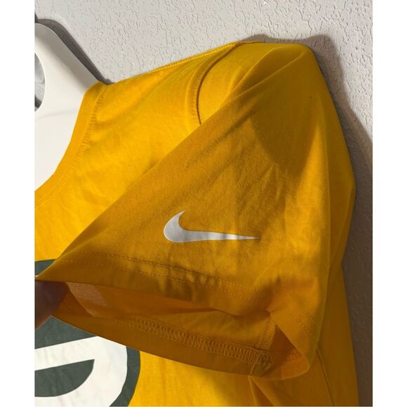 Green Bay Packers The Nike Tee Dri-Fit Athletic T-Shirt Men's XL Yellow - Picture 4 of 6